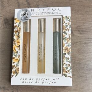 Sand + Fog Scented Oil Roller Set